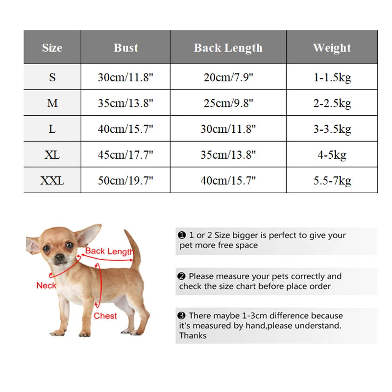 04-Soft Fleece Jacket for Small Dogs