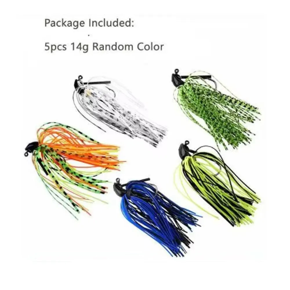 26-🎣 Esche da Pesca THKFISH Artigianali con Filo Resistente – 7g, 10g, 14g