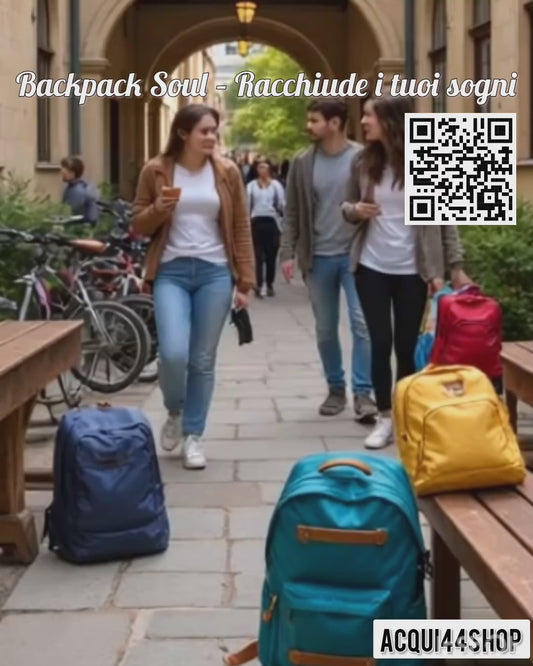 01-Zaino 3 Pezzi Ragazzi con Borsa Pranzo e Astuccio per Scuola